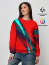 Женский свитшот / GEOMETRY STRIPES