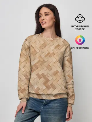 Женский свитшот / Паркет