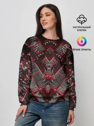 Женский свитшот / Текстура.