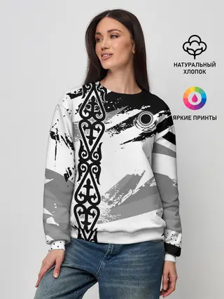 Женский свитшот / Форма Казахстан