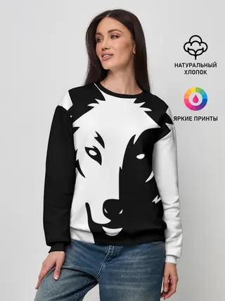 Женский свитшот / Зверь