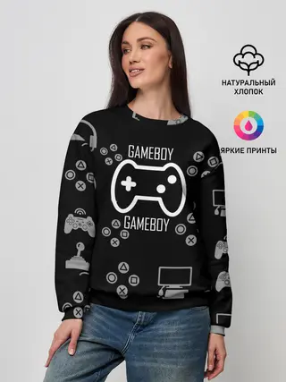 Женский свитшот / GameBoy | PlayBoy