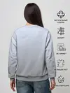 Женский свитшот / мультяшный пингвин