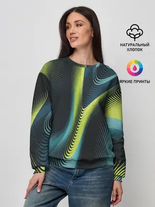 Женский свитшот / Wave