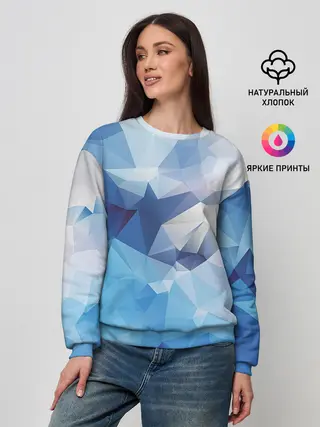 Женский свитшот / Абстракция