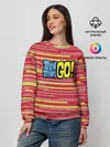 Женский свитшот / Логотип Юные титаны, вперед!