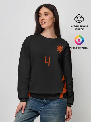 Женский свитшот / Van Dijk away EURO 2020