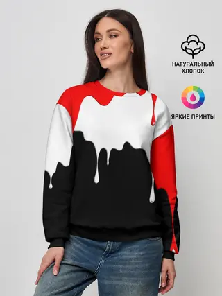 Женский свитшот / ПОДТЁКИ.