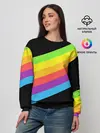 Женский свитшот / НЕОНОВЫЕ ЛИНИИ