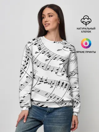 Женский свитшот / Melody | Текстура
