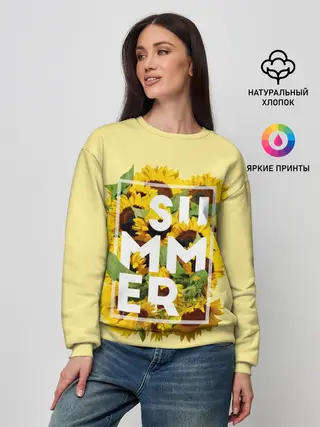 Женский свитшот / Лето