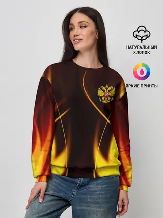 Женский свитшот / Russian style | Русский стиль