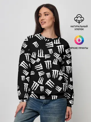 Женский свитшот / MONSTER ENERGY