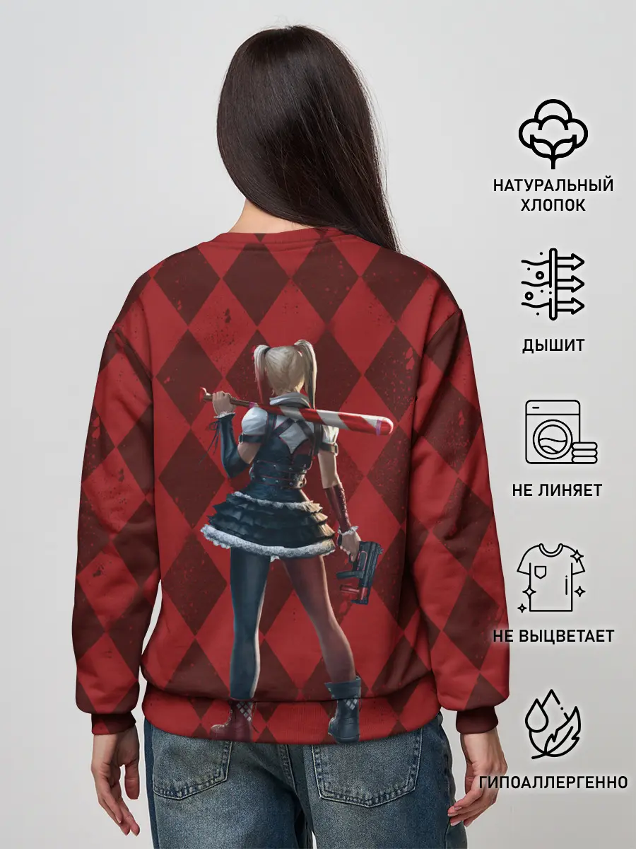Женский свитшот / Harley Quinn