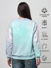 Женский свитшот / Хвост Феи радужный фон