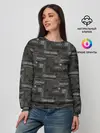 Женский свитшот / Gotham City pattern