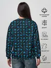 Женский свитшот / Batman pattern