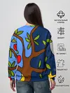 Женский свитшот / Мысли чокнутого
