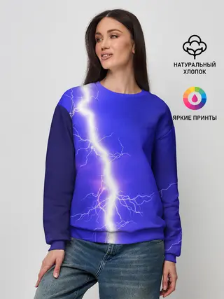 Женский свитшот / NEON ELECTRIX