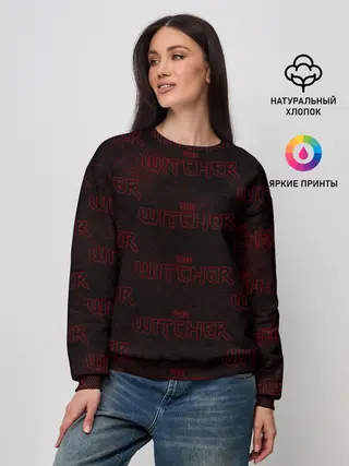 Женский свитшот / The Witcher.