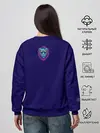 Женский свитшот / Неоновый лев в очках