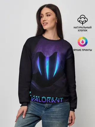 Женский свитшот / VALORANT OMEN