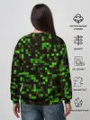 Женский свитшот / MINECRAFT CREEPER