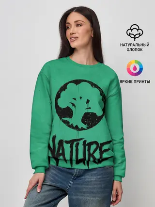 Женский свитшот / Emblems Nature