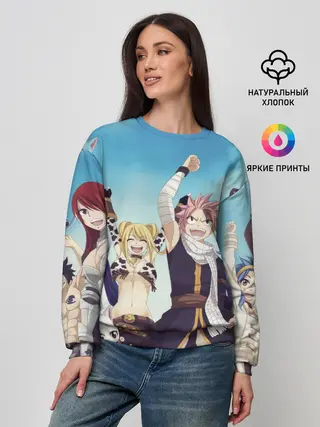 Женский свитшот / Все песонажи Хвост Феи