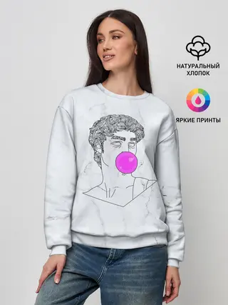 Женский свитшот / Bubble gum