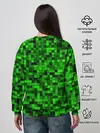 Женский свитшот / MINECRAFT CREEPER