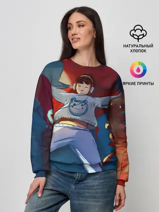 Женский свитшот / КАНИКУЛЫ