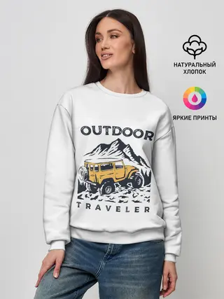Женский свитшот / Путешественник | Outdoor
