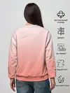 Женский свитшот / Собака корги сердечко милота