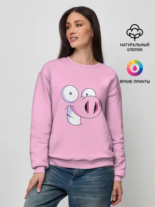 Женский свитшот / Cвинья