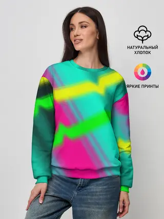 Женский свитшот / Абстракция