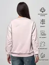 Женский свитшот / Спящий дракон Хаку чиби цветы