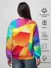 Женский свитшот / Яркая мозаика
