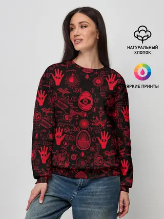 Женский свитшот / Египетская Сила