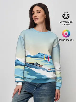 Женский свитшот / Лето