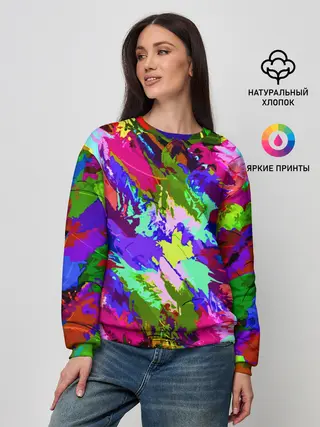 Женский свитшот / Краска