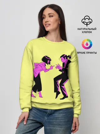 Женский свитшот / Криминальное чтиво