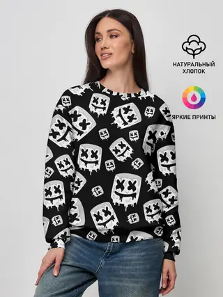 Женский свитшот / MARSHMELLO