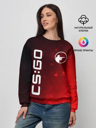 Женский свитшот / CS GO | КС ГО