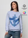Женский свитшот / Якорь