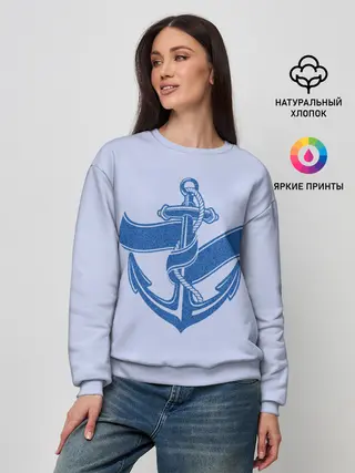 Женский свитшот / Якорь