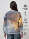 Женский свитшот / Снежная долина