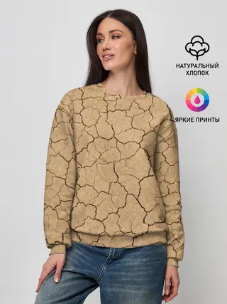Женский свитшот / Пустыня