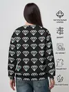 Женский свитшот / Diamonds Glitch
