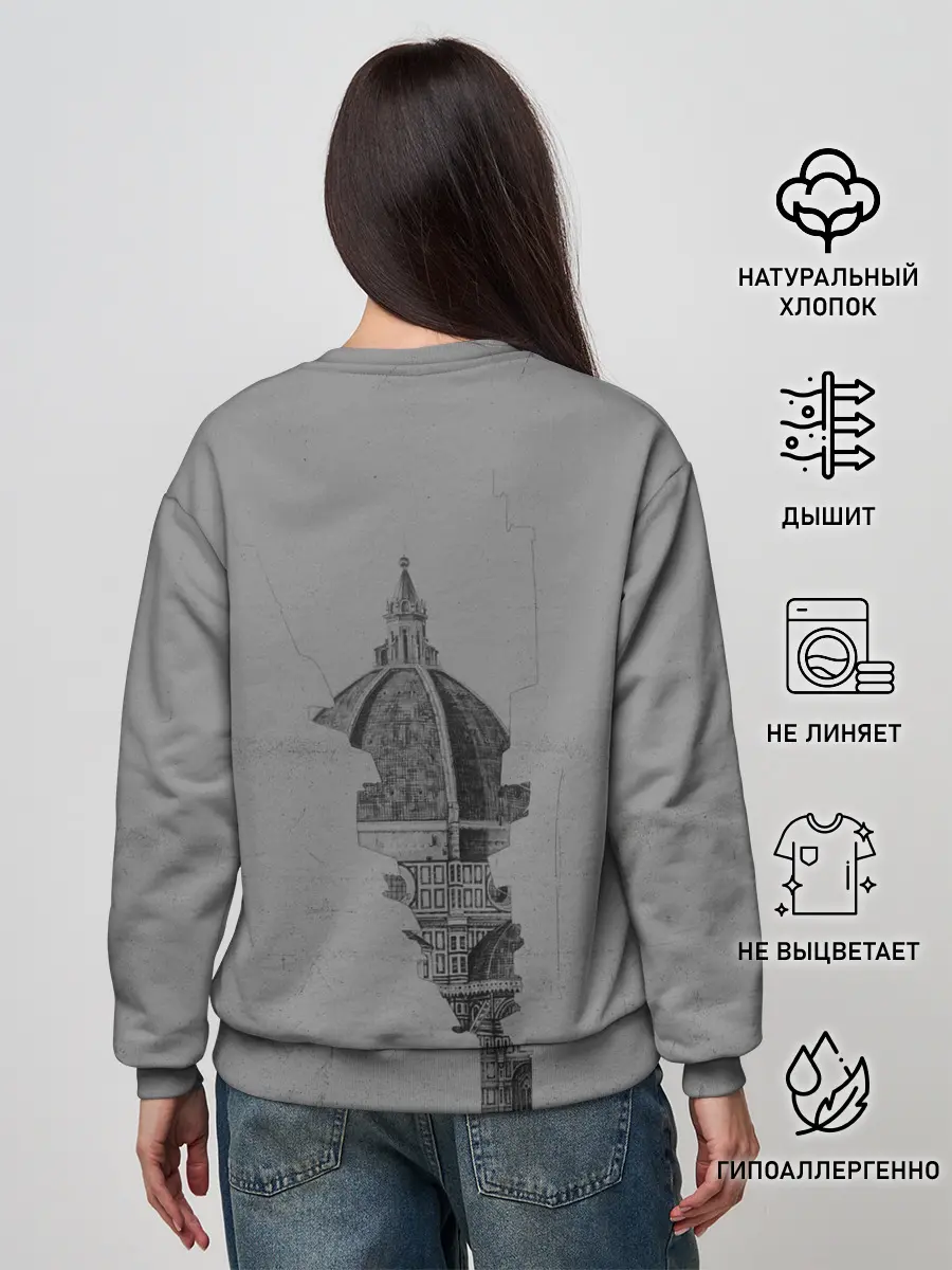 Женский свитшот / собор